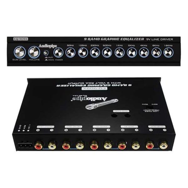 Audiopipe Audiopipe EQ909X Voltage Display 9 Band Equalizer EQ909X - main